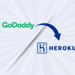 go daddy to heroku